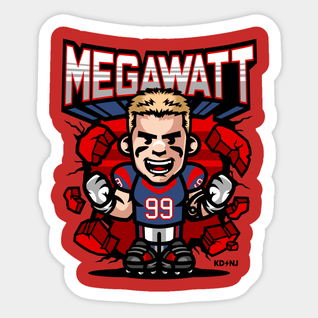 MegaWATT Sticker by KDNJ